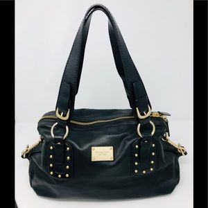 Michael Kors Soft Leather Black Satchel